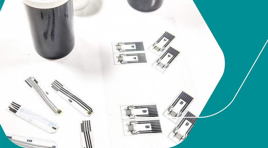 Haydale石墨烯基導電油墨具有良好的滲透性和低阻抗,針對 RFID天線性能進行了優化