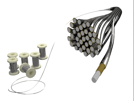 限時低價銷售部分庫存高分子鍍金屬纖維絲!